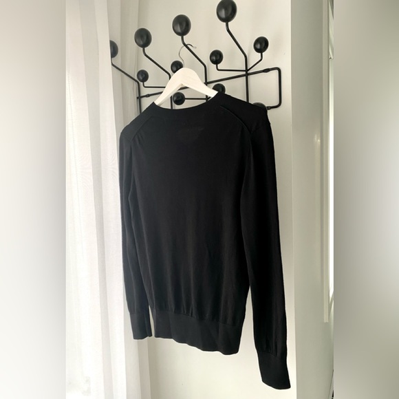 COS Merino Vneck black S - Picture 2 of 3